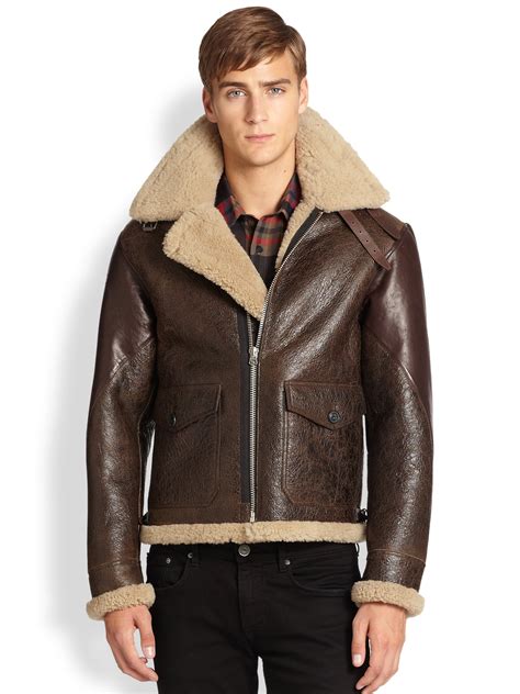 BURBERRY Shearling Jacket for Men 